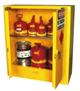 AU25302 160 Litre Flammable Cabinet 2 Shelves 2 Door