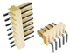 JS-6001-xx and JS-7001-xx (r/a) 2.54mm Pitch. Image is for illustrative purposes only.