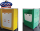 Linen Exchange Trolley - Shelves Slotted in front for Linen Collection