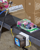 Powerful static eliminator prevents jamming, tearing, shocks and dust up to 6.1m away