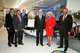 Heinrich Vieker (mayor of Espelkamp), Margrit Harting, Bernd Hachmann (mayor of Rahden), Dietmar Harting, Dieter Drunagel (Rahden local authority) and Heiner Brockhagen (Espelkamp local authority) (from right to left).