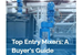 Top Entry Mixers: A Buyer's Guide